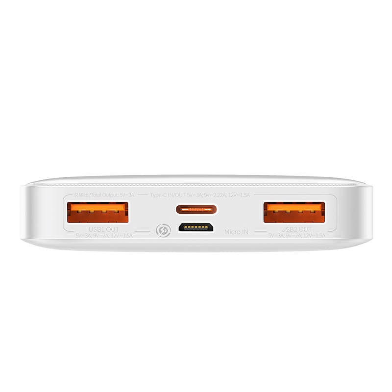 Powerbank Baseus Bipow 10000mAh, 20W (white)