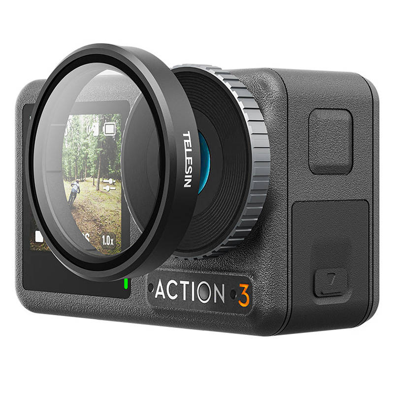 Set of 4 TELESIN CPL/ND8/ND16/ND32 filters for DJI Osmo Action 3 / 4 / 5
