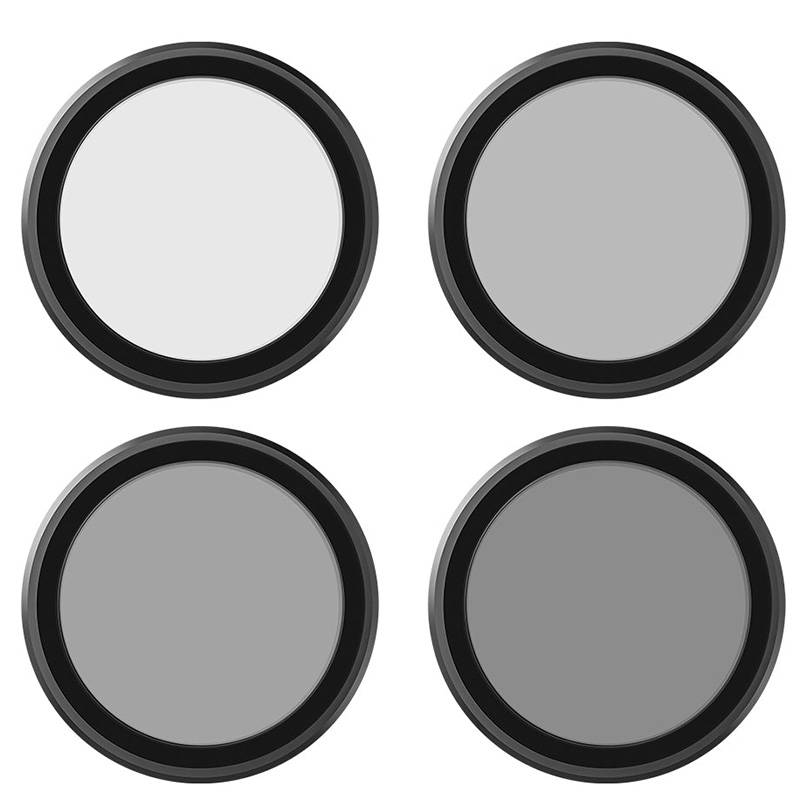Set of 4 TELESIN CPL/ND8/ND16/ND32 filters for DJI Osmo Action 3 / 4 / 5