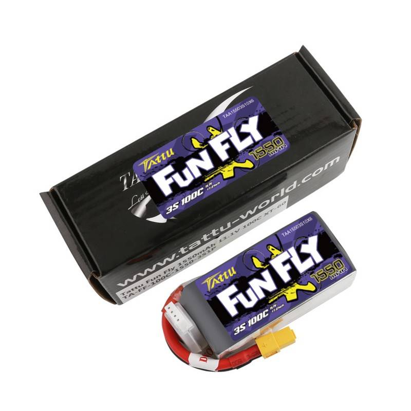 Battery Tattu Funfly 1550mAh 11,1V 100C 3S1P