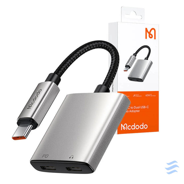 2in1 Audio Adapter Mcdodo CA 5570 2in1 USB C to 2x USB C Audio adapters