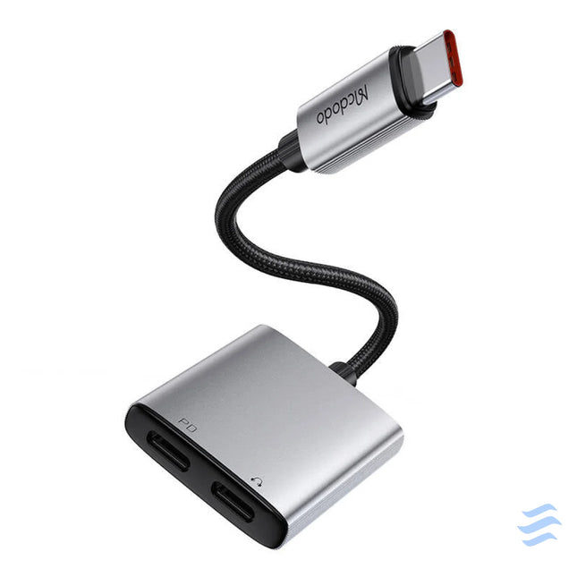 2in1 Audio Adapter Mcdodo CA 5570 2in1 USB C to 2x USB C Audio adapters