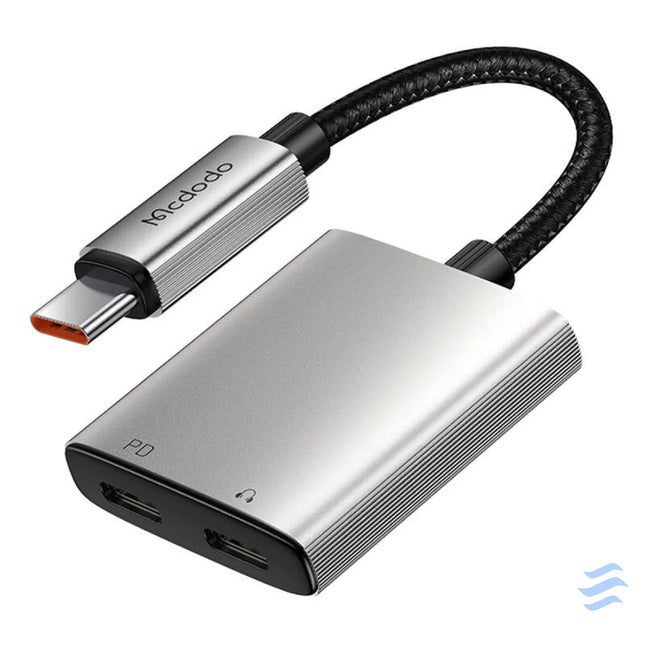 2in1 Audio Adapter Mcdodo CA 5570 2in1 USB C to 2x USB C Audio adapters