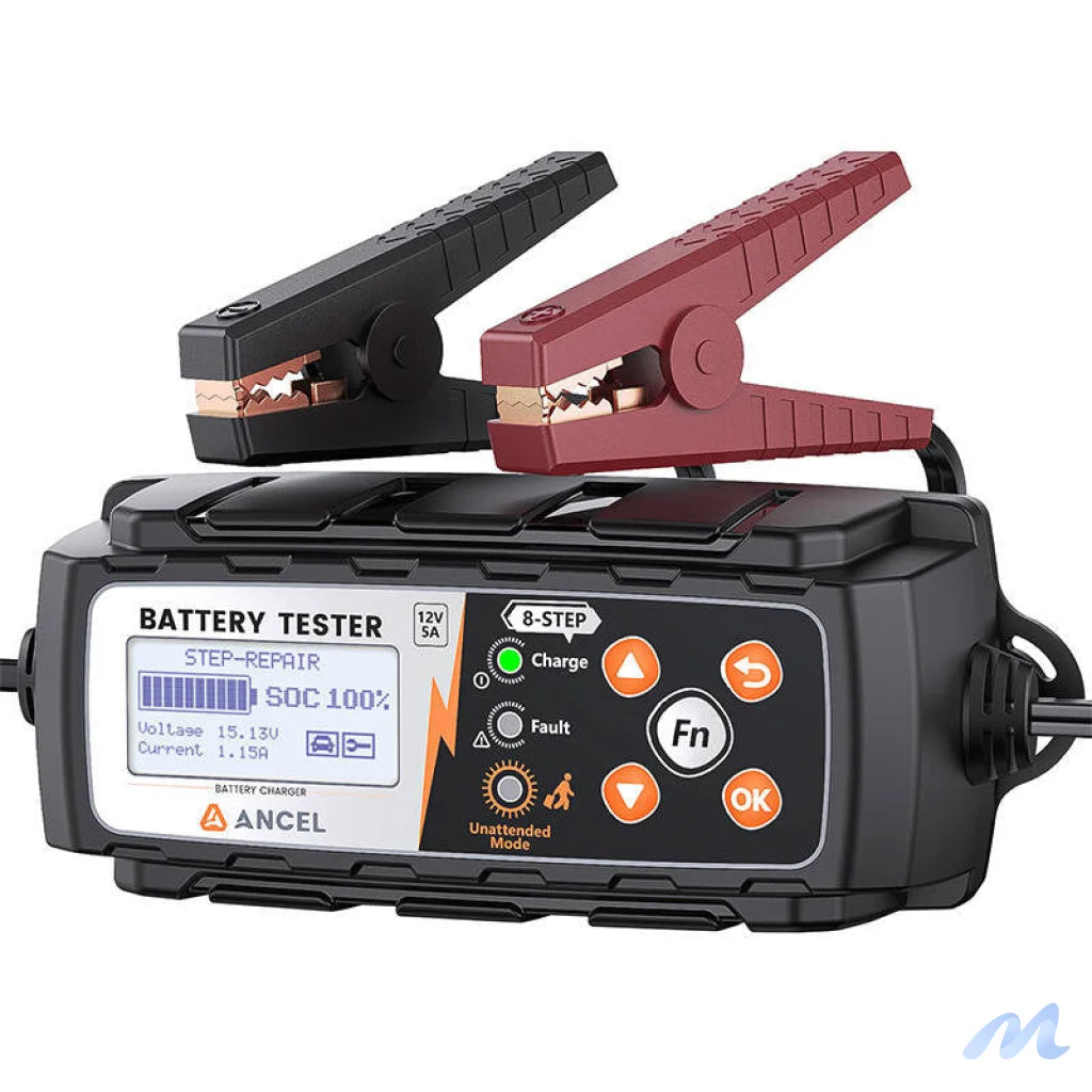 2in1 Battery Tester and Charger Ancel BT521