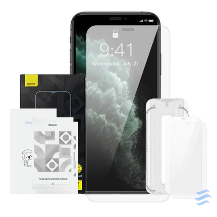 2x Baseus Crystal Tempered Glass 0.3mm for iPhone X/XS For smartphones