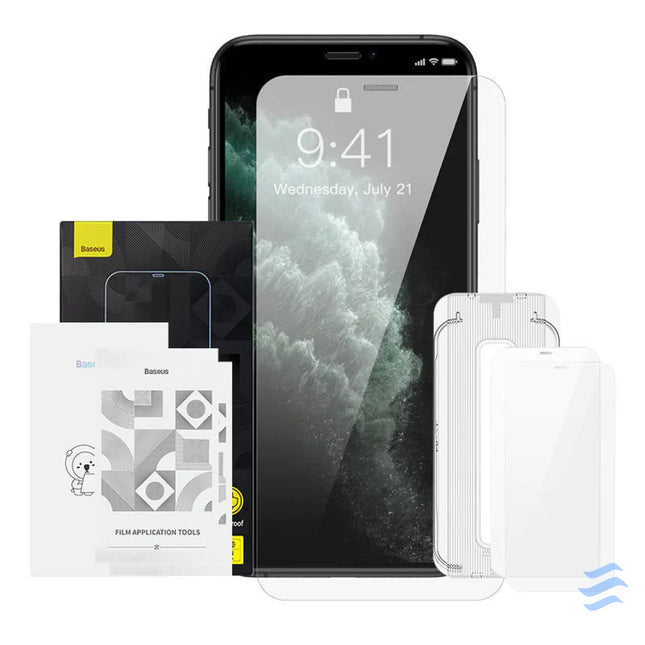 2x Baseus Crystal Tempered Glass 0.3mm for iPhone X/XS For smartphones