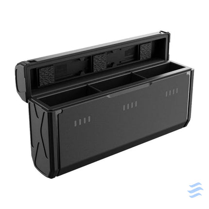 3 channel Pocket multi function charging box TELESIN for GoPro Hero 9 / 10 / 11 / 12 For sports cameras
