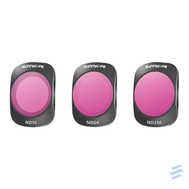 3 filters ND16 + ND64 + ND256 Sunnylife for Pocket 3 For sports cameras