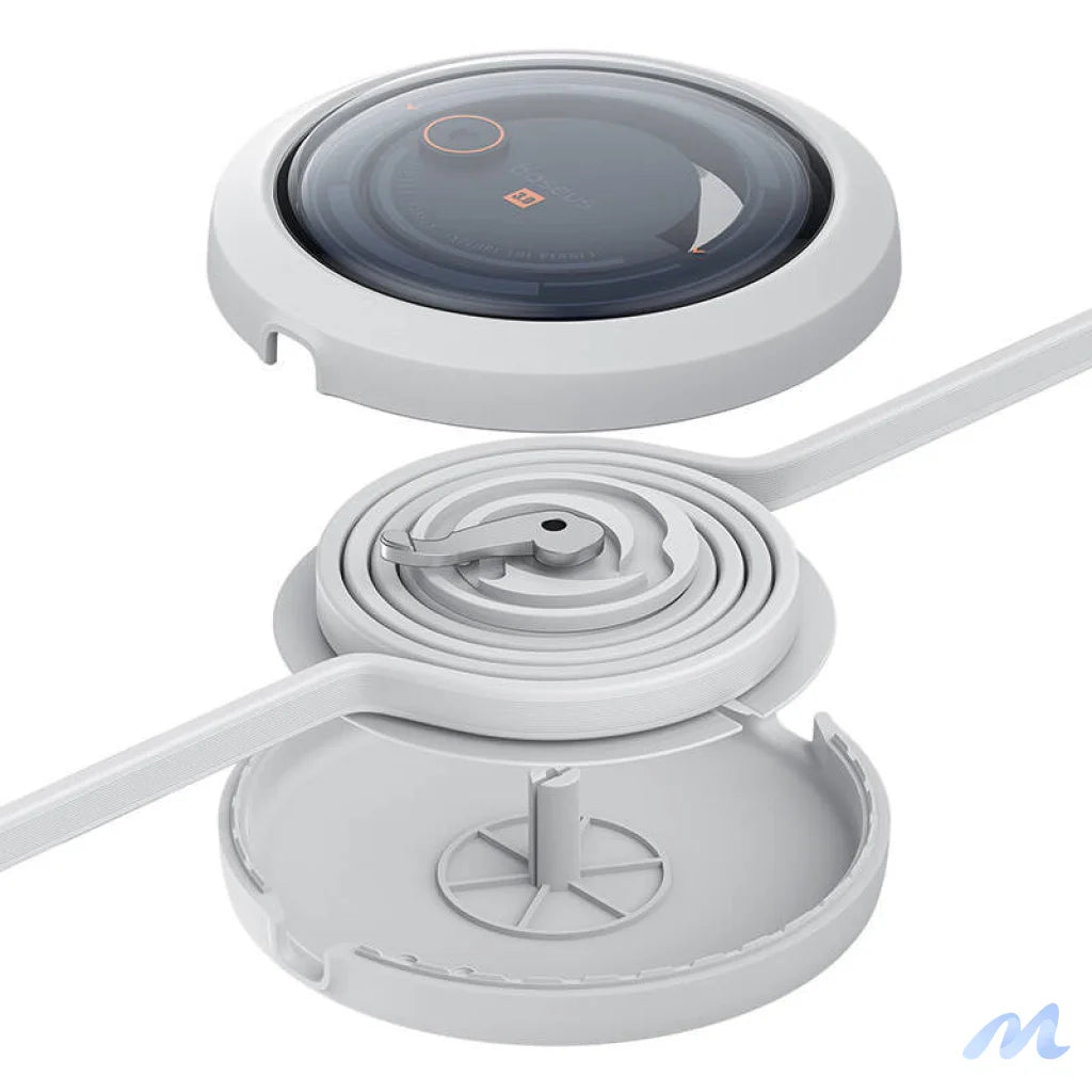 3-in-1 Baseus Free2Draw USB to M+L+C 100W cable, 1.1 m (white)