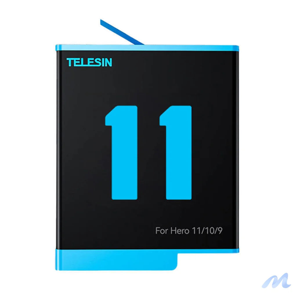 3-slot waterproof charger Telesin Allin box + 2 batteries for GoPro Hero 12 / 11 / 10 / 9