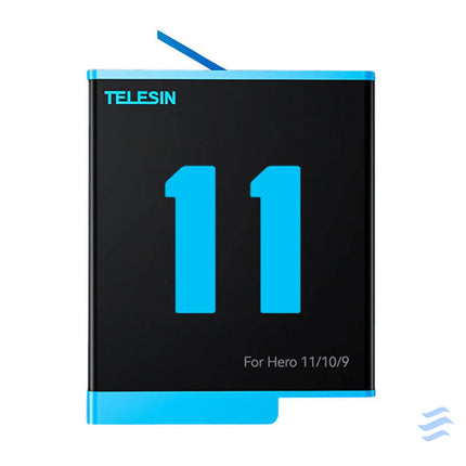 3 slot waterproof charger Telesin Allin box + 2 batteries for GoPro Hero 12 / 11 / 10 / 9 For sports cameras