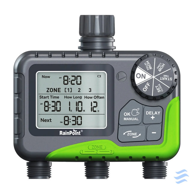 3 Zone Hose Timer RainPoint ITV305 Irrigation systems