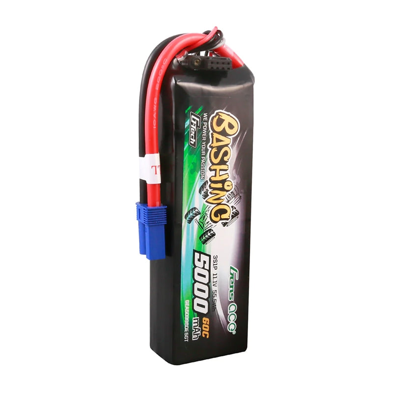 GensAce G-Tech LiPo Battery 5000mAh 11.1V 60C 3S1P with EC5 connector