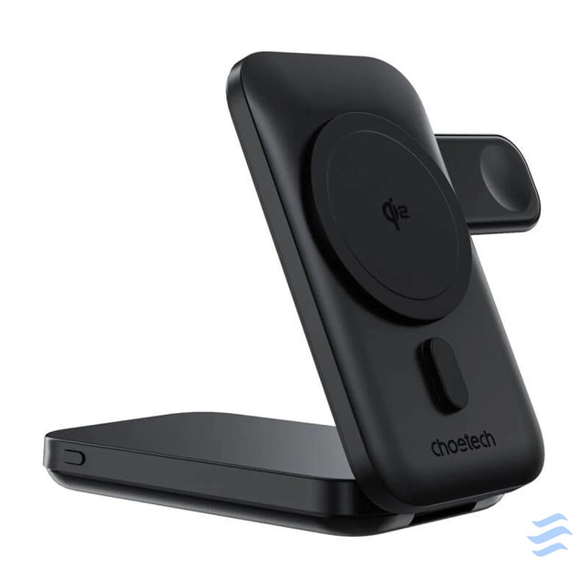 3in1 Mag Charger Holder Choetech B750 10000mAh Qi2 (Black) Wireless chargers