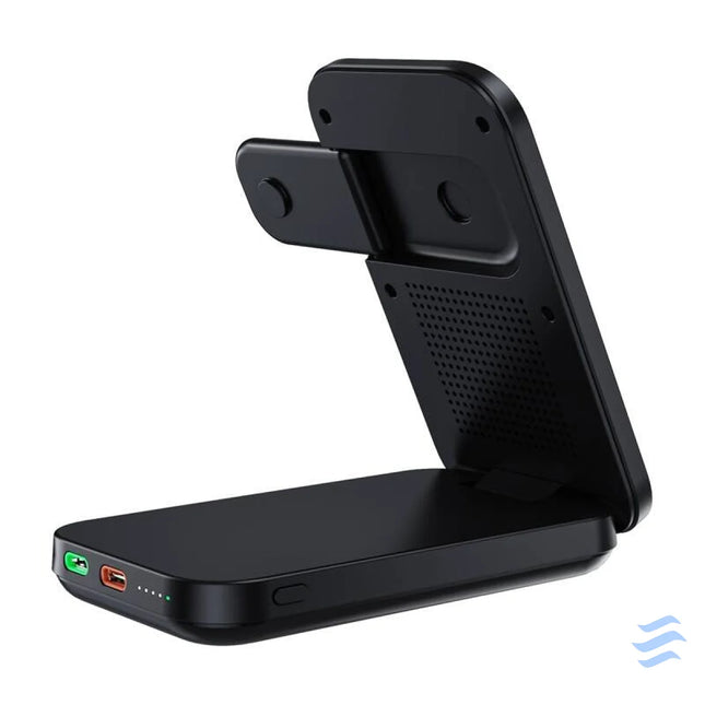 3in1 Mag Charger Holder Choetech B750 10000mAh Qi2 (Black) Wireless chargers