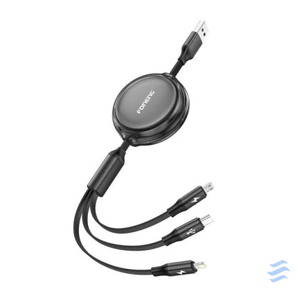 3w1 Foneng X113 1.1M Czarny Cable Combo Cables