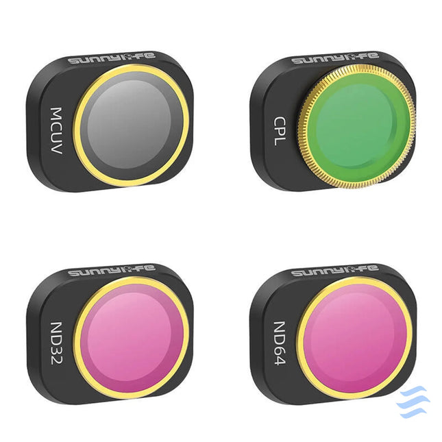 4 Lens Filters MCUV CP ND32/64 Sunnylife for DJI MINI 4 PRO Filters for drones