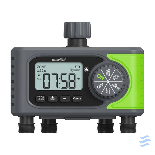 4 Zone Hose Timer RainPoint ITV405 Irrigation systems