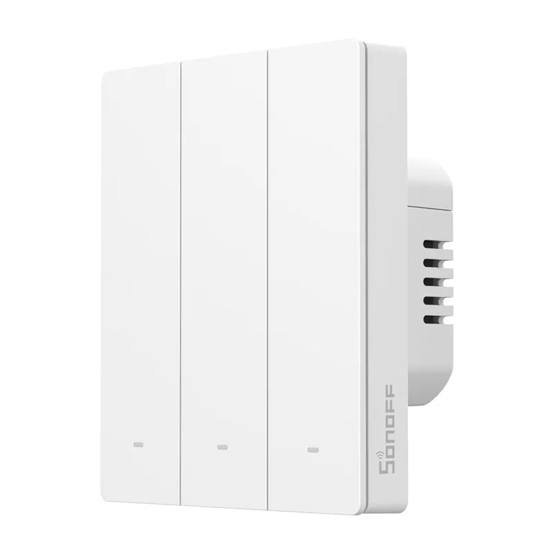 Smart wall switch SONOFF M5-3C-80W Matter (3-channel, to frame)