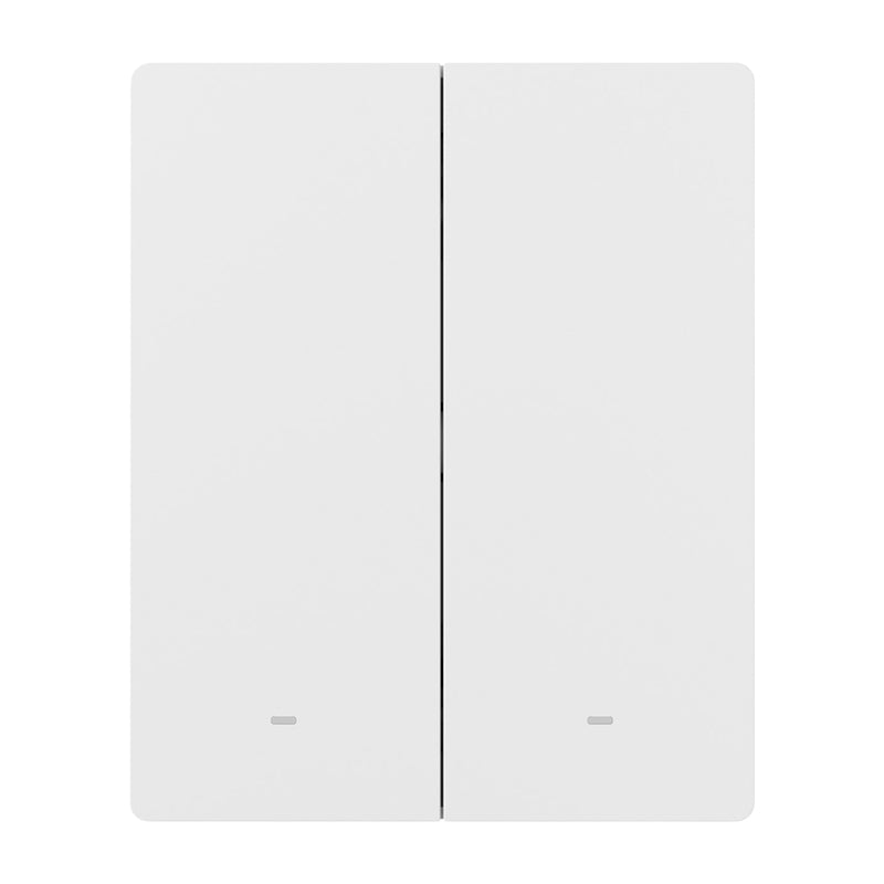 Smart wall switch SONOFF M5-2C-80W Matter (2-channel, to frame)