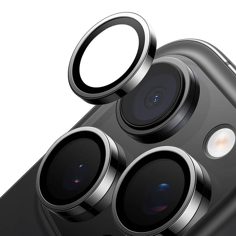 Lensguard Camera Glass for iPhone 16/16 Plus (Black)