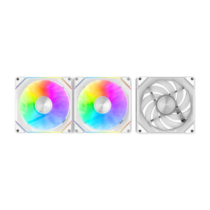 Darkflash Gauss G24 3-in-1 computer fans (white)