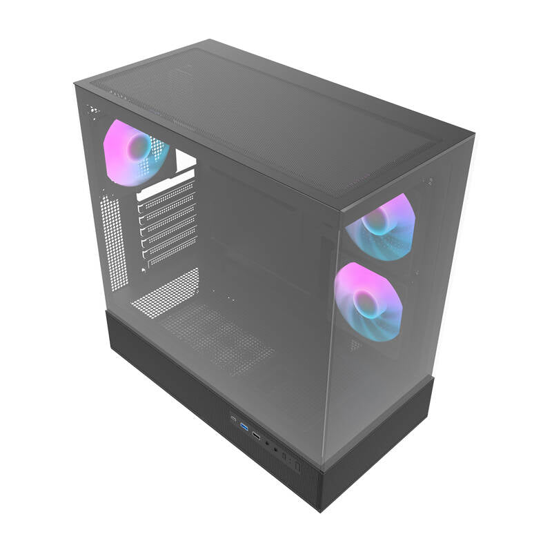 Darkflash DPX90 computer case (black) + 3 fans