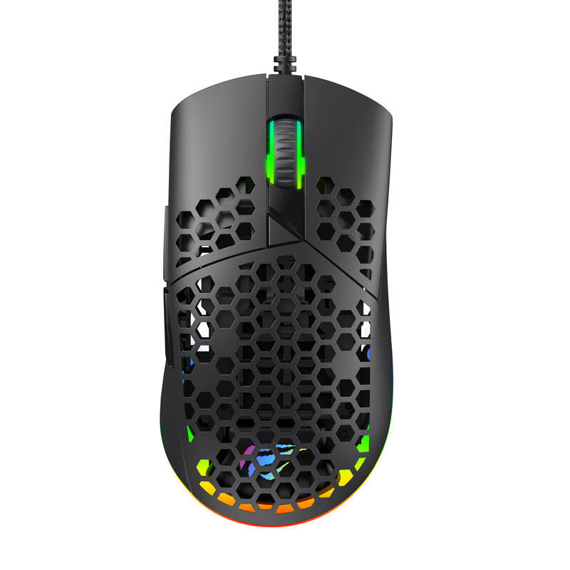 Havit MS1036 RGB wired gaming mouse (black)