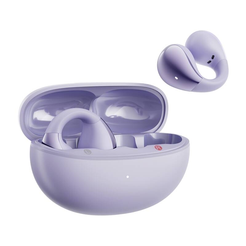 QCY Crossky Clip C30 headphones (purple)