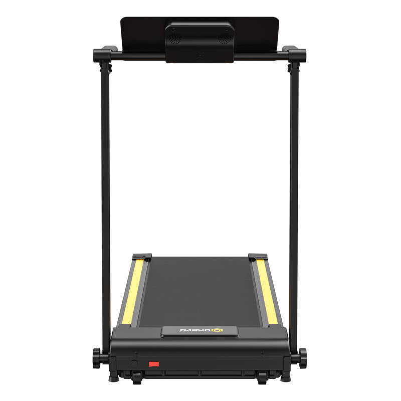 UREVO Foldi Mini folding electric treadmill (black and orange)