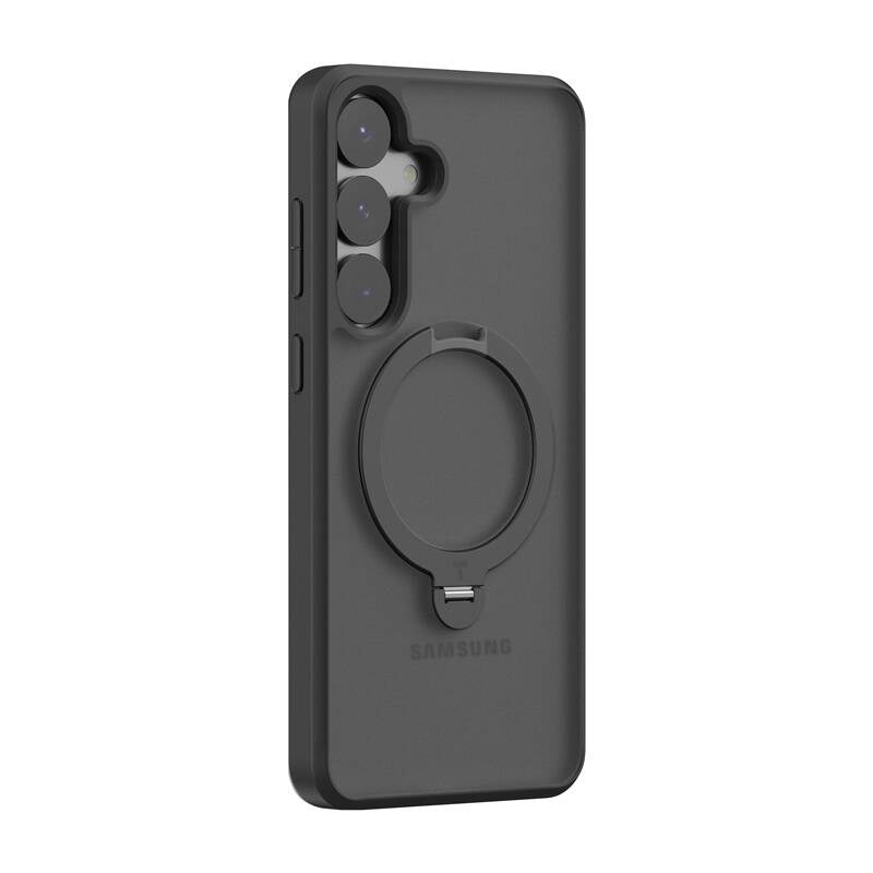 Torras Ostand Spin Series Phone Case for Samsung S25+ (black)