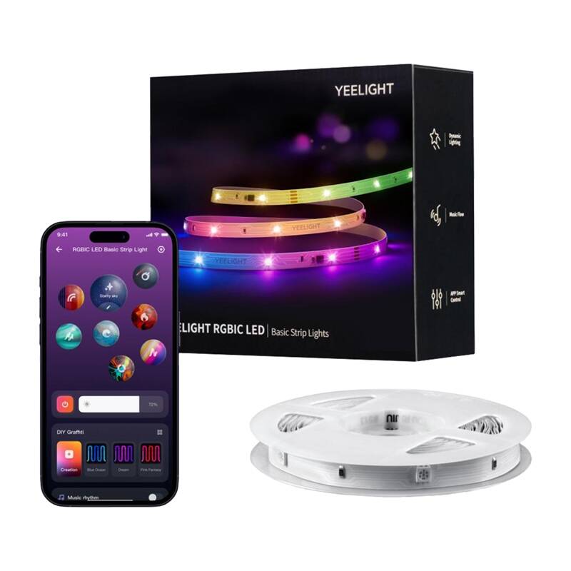 Yeelight LED RGBIC Strip Basic Strip Lights (6 meters)