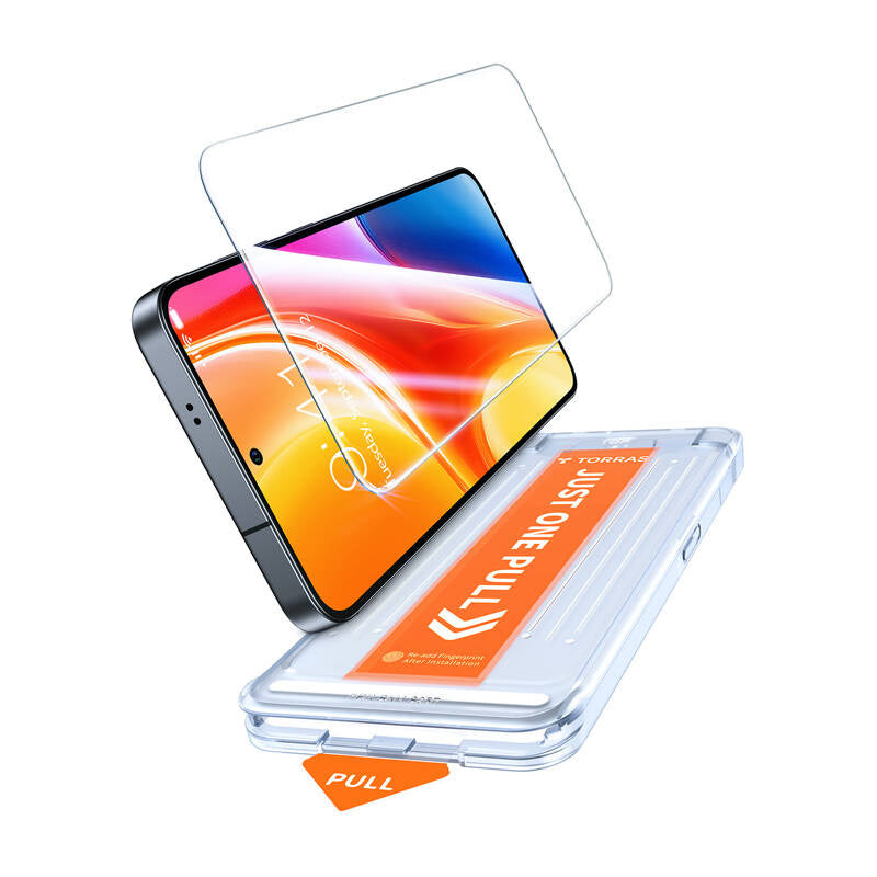 Torras Install Master protective glass for Samsung S25