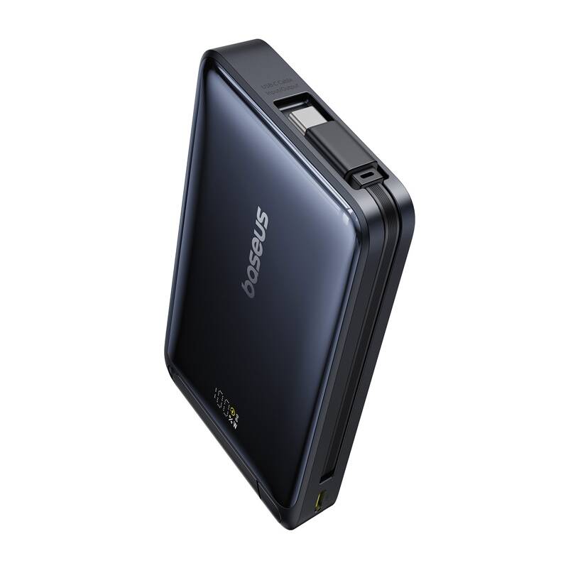 Baseus Nomos Qi2 magnetic powerbank, USB-C 10000mAh 45W