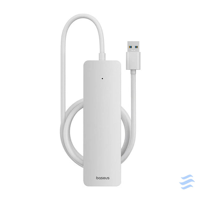 4in1 Hub Baseus UltraJoy Lite USB A to USB 3.0 1m (white) Hubs