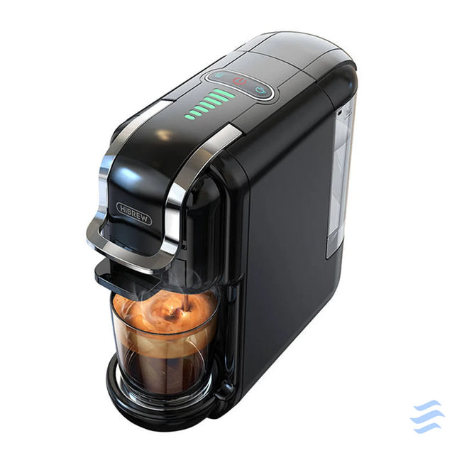 5 in 1 capsule coffee maker HiBREW H2B (black) Coffee makers