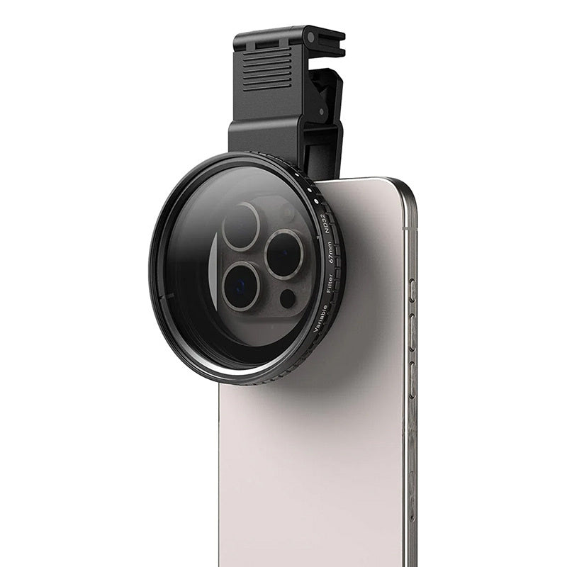 Mobile Clamp filter Apexel HD Glass 67mm ND400 APL- 67VND400