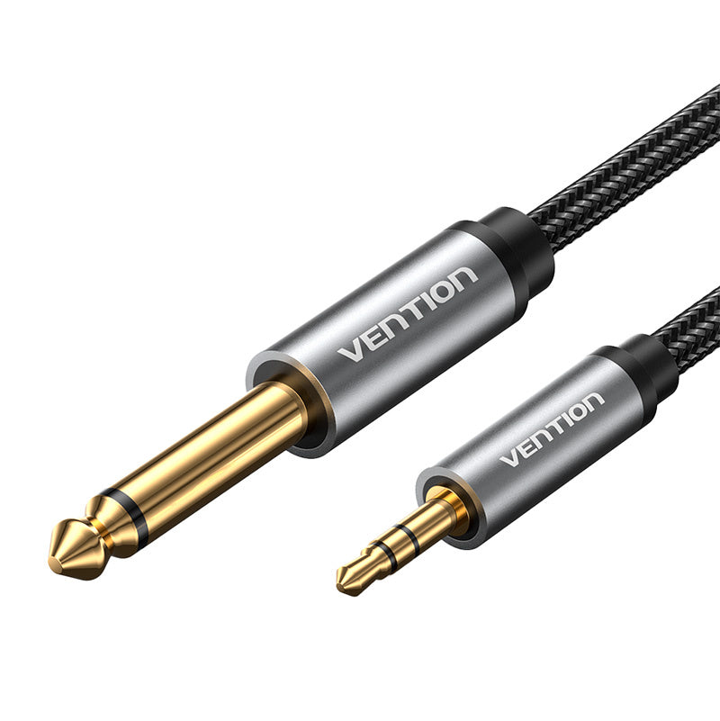 Audio cable mini jack 3.5mm male to jack 6.35mm male Vention BCYHI 3m