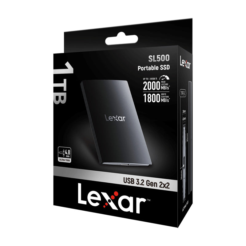 Lexar SL500 1TB Portable SSD Drive