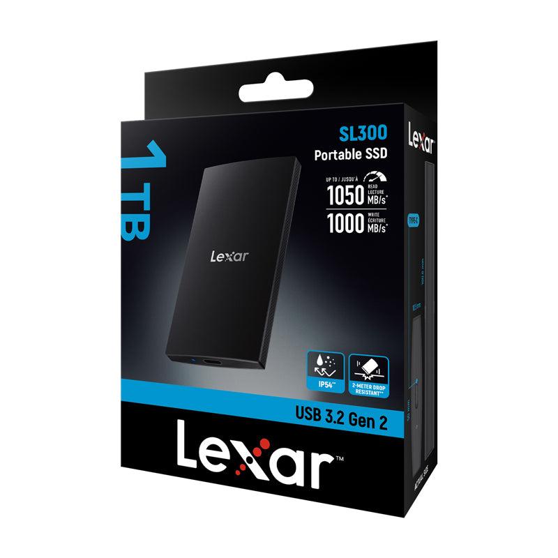 Lexar SL300 1TB portable SSD drive