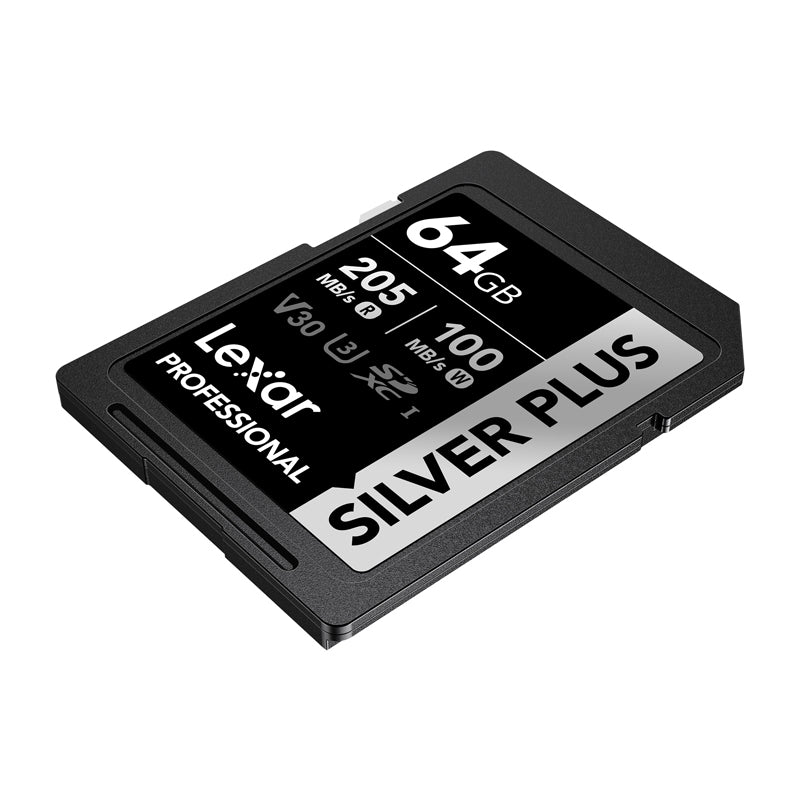 Lexar Professional SILVER PLUS SDXC 64GB memory card