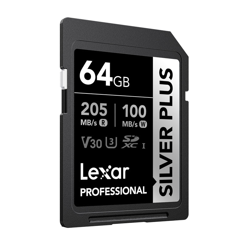 Lexar Professional SILVER PLUS SDXC 64GB memory card