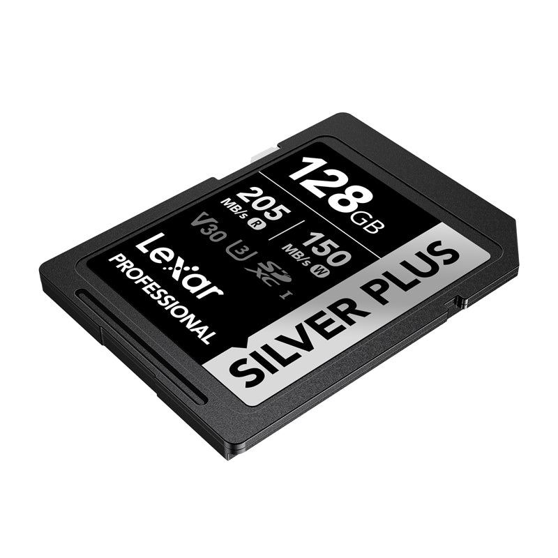 Lexar Professional SILVER PLUS SDXC 128GB memory card