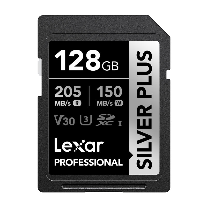 Lexar Professional SILVER PLUS SDXC 128GB memory card