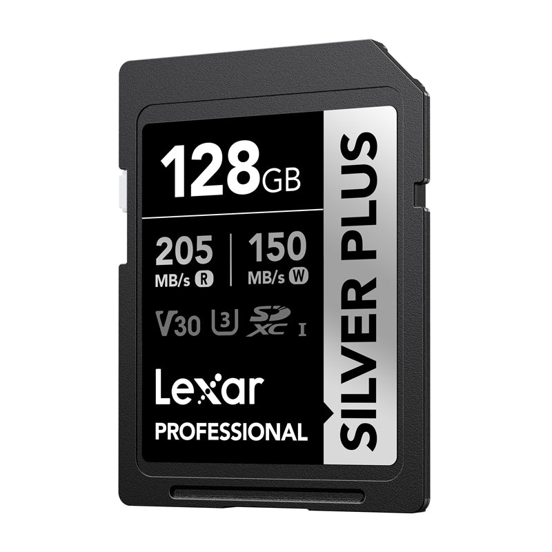 Lexar Professional SILVER PLUS SDXC 128GB memory card