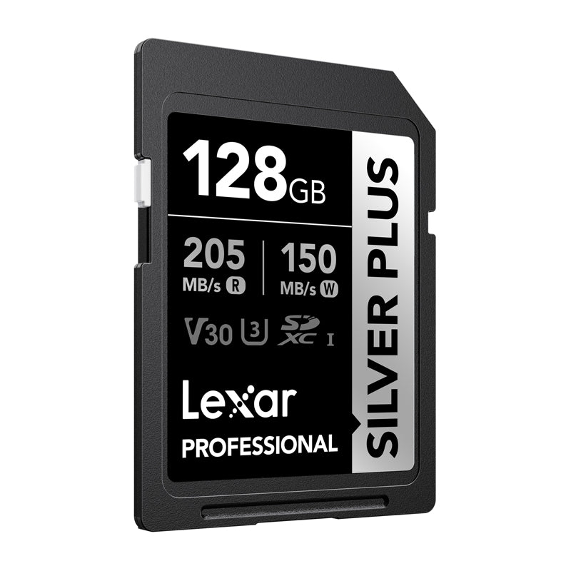 Lexar Professional SILVER PLUS SDXC 128GB memory card