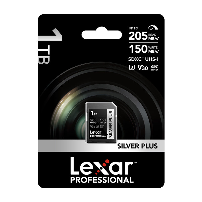 Lexar Professional SILVER PLUS SDXC 1TB memory card