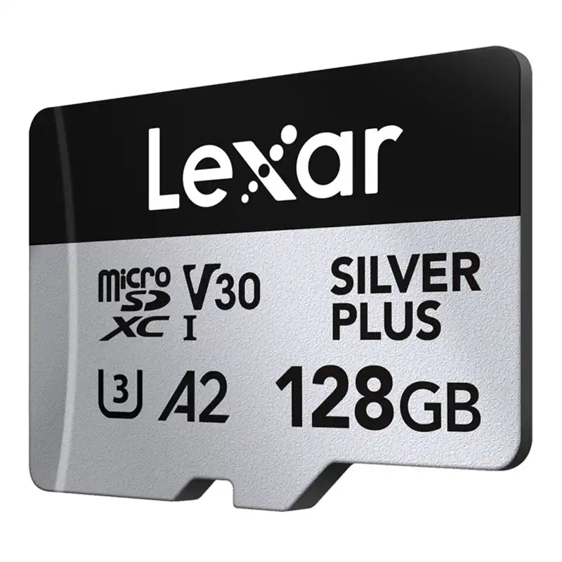 Karta pamięci Lexar High-Performance Silver Plus microSDXC 128GB + adapter