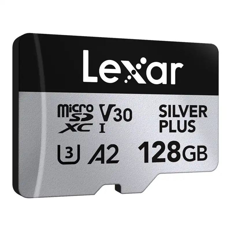 Karta pamięci Lexar High-Performance Silver Plus microSDXC 128GB + adapter