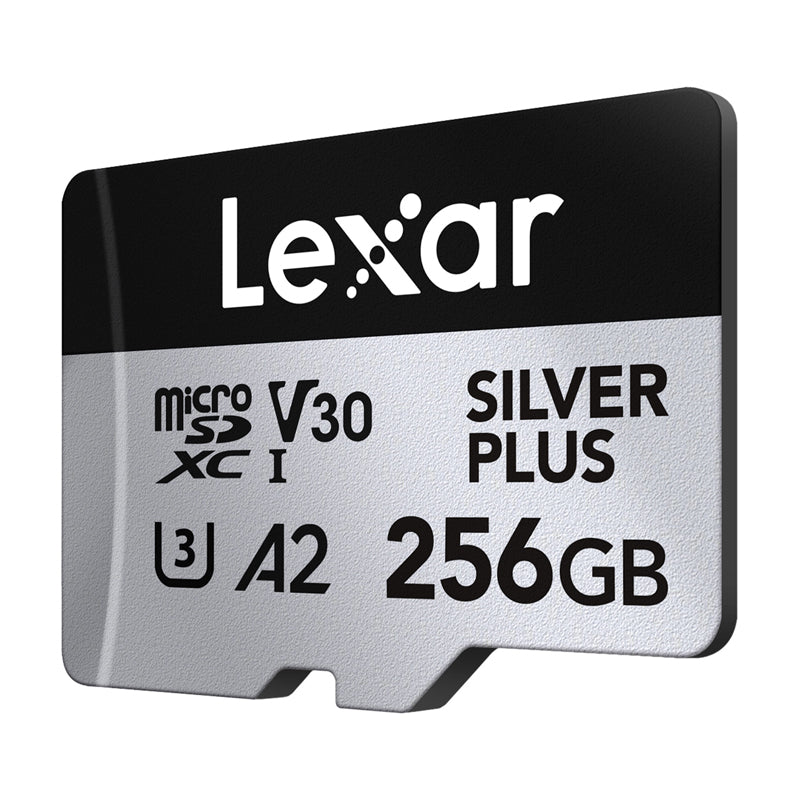 Karta pamięci Lexar High-Performance Silver Plus microSDXC 256GB + adapter